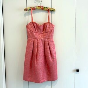 BCBG maxazria pink cocktail dress size two